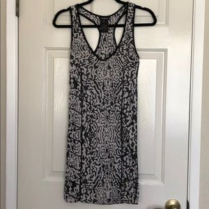 Bebe Leopard print dress
